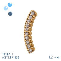 Накрутка Bow Gold 1.2 мм